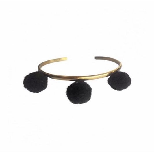 Hermina Wristwear Anna Cuff - Black