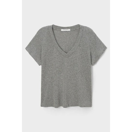 Perfect White Tee Hendrix Basic V - Heather Grey