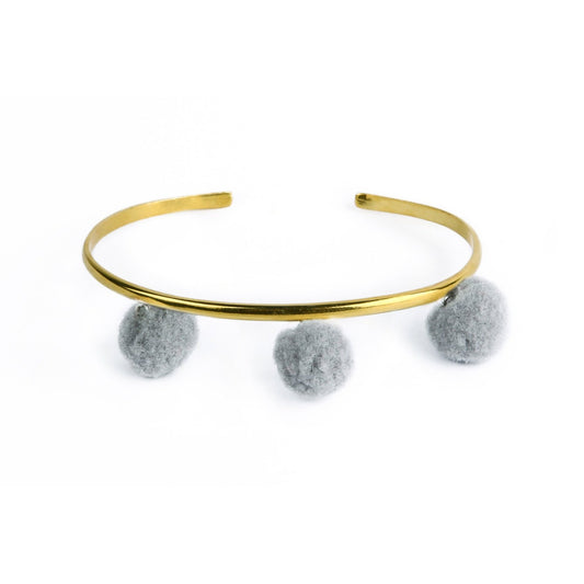 Hermina Wristwear Anna Cuff - Grey