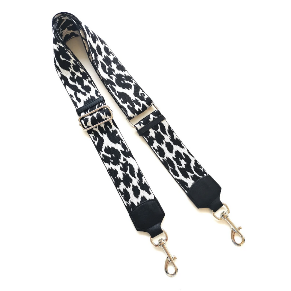 Paula Ryan Shoulder Bag Strap - Black/ Nickel