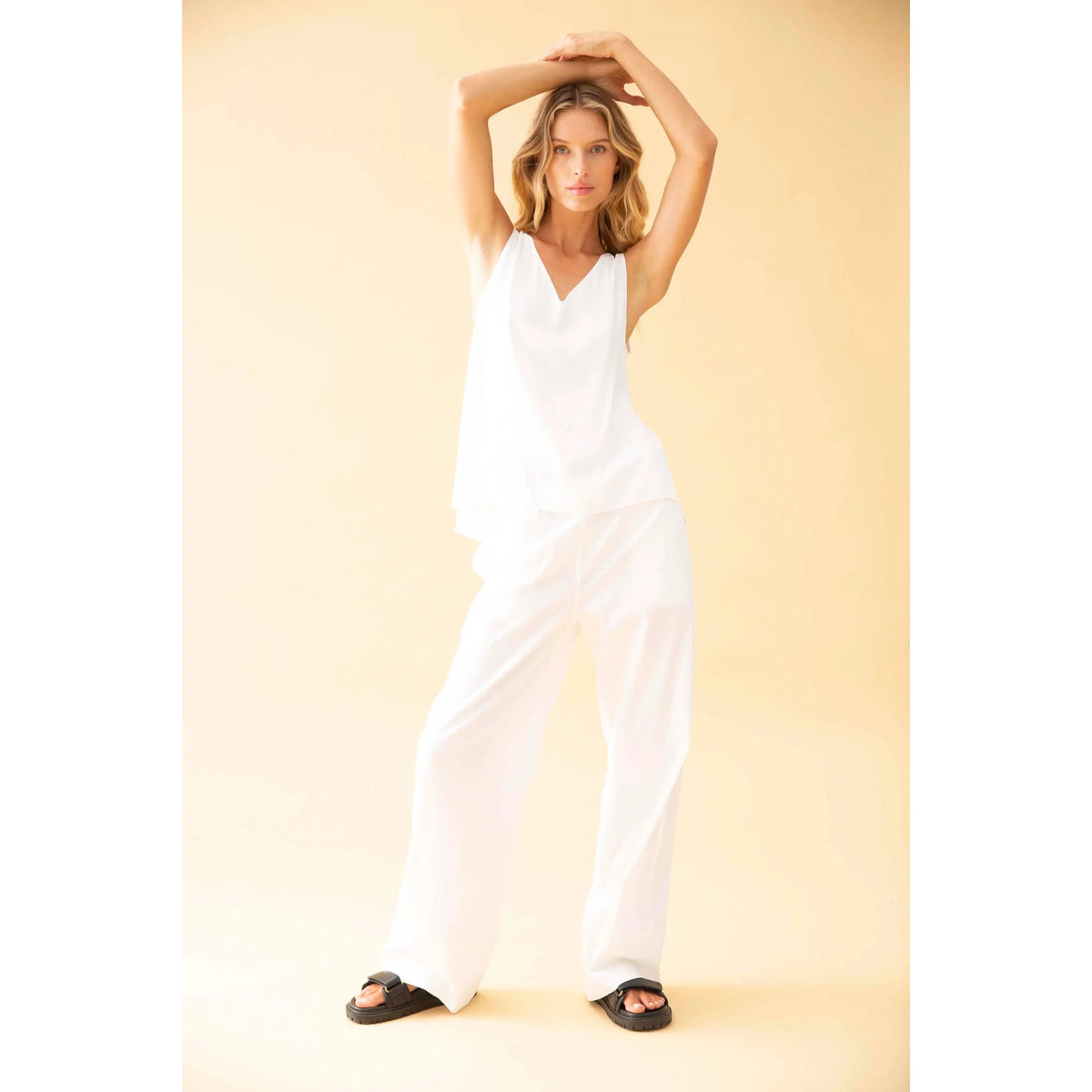 Mela Purdie Audrey Tank - White