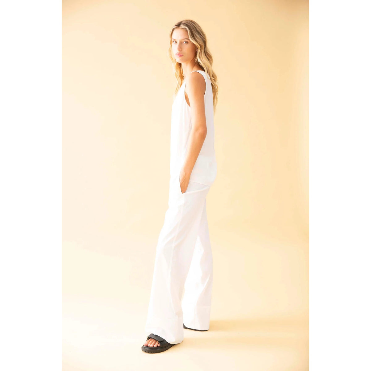 Mela Purdie Audrey Tank - White